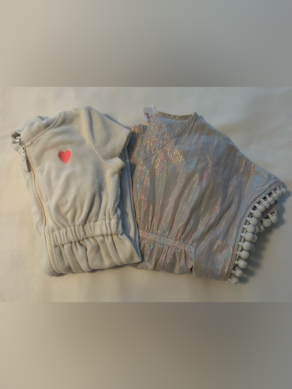 Girls small 5T swimsuit bathing suit coverup bundle of 2 Carter’s Cat & Jack